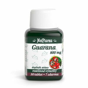 MedPharma Guarana 800 mg 37 tablet obraz