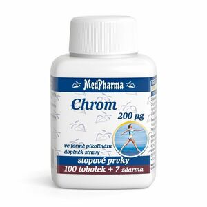 MedPharma Chrom pikolinát 200 mcg 107 tobolek obraz