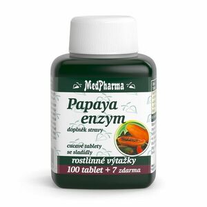 MedPharma Papaya enzym 107 tablet obraz