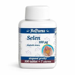 MedPharma Selen 100 mcg 107 tablet obraz