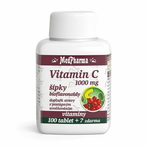 MedPharma Vitamin C 1000 mg s šípky 107 tablet obraz