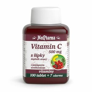 MedPharma Vitamin C 500 mg s šípky 107 tablet obraz