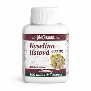 MedPharma Kyselina listová 800 mcg 107 tablet obraz