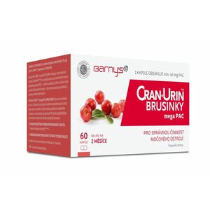 Barny´s Cran-Urin megaPAC brusinky 60 kapslí obraz