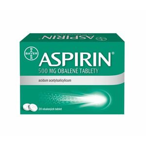 Aspirin 500 mg 20 tablet obraz