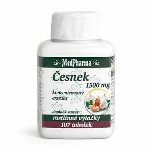 MedPharma Česnek 1500 mg 107 tobolek obraz