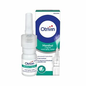 Otrivin Menthol 0, 1% nosní sprej 10 ml obraz