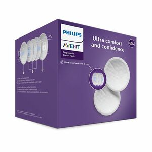 Philips Avent Prsní vložky jednorázové 60 ks obraz