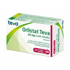 Teva Orlistat 60 mg 84 tobolek obraz