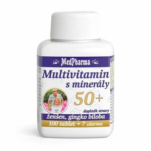 MedPharma Multivitamin s minerály 50+ 107 tablet obraz