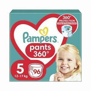 Pampers Pants vel. 5 Mega Pack 12-17 kg plenkové kalhotky 96 ks obraz