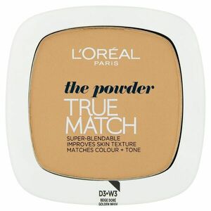 Loréal Paris True Match Golden Beige W3 kompaktní pudr 9 g obraz