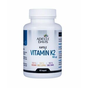 Adelle Davis Vitamín K2 100 mcg 60 kapslí obraz