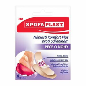 3M Spofaplast 187 Náplasti Komfort Plus proti odřeninám 6 ks obraz