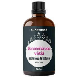 Allnature Lichořeřišnice větší bezlihová tinktura 100 ml obraz