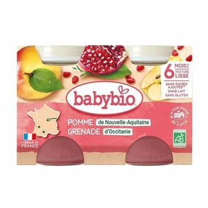 Babybio Jablko s granátovým jablíčkem 2x130 g obraz