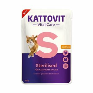 Kattovit Vital Care Sterilized kuře kapsička 85 g obraz