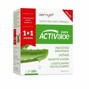 Barny´s ACTIValoe FORTE limitovaná edice 2x500 ml obraz