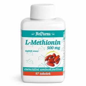 MedPharma L-Methionin 500 mg 97 tobolek obraz