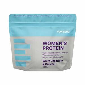 Voxberg Womens Protein 990g - bílá čokoláda, karamel obraz