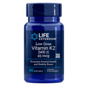 Life Extension Low Dose Vitamin K2 - 90 tobolek obraz