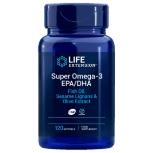 Life Extension Super Omega-3 EPA/DHA with Sesame Lignans & Olive Extract obraz