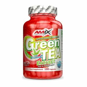 Amix Nutrition Green TEA Extract with Vitamin C - 100 kapslí obraz