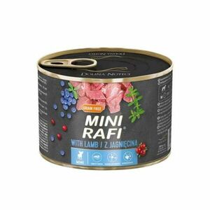 Rafi MINI paštika s jehněčím masem 185g - konzerva obraz