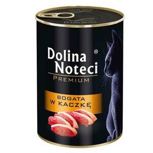 Dolina Noteci PREMIUM 400g bohaté na kachnu pro kočky obraz