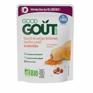 Good Gout BIO Dýňová polévka s červenou čočkou 6m+ 190 g obraz