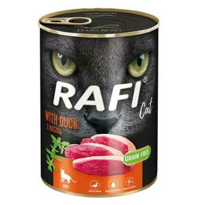 Rafi Cat Grain Free - Bezlepková konzerva s kachním masem pro kočky 400g - konzerv obraz