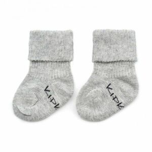 KipKep dětské ponožky Stay-on-Socks NEWBORN 1pár Grey obraz