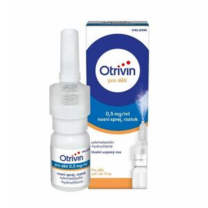 Otrivin 0, 5 mg/ml nosní sprej 10 ml obraz