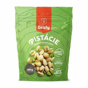 Grizly Pistácie pražené solené Jumbo 250 g obraz