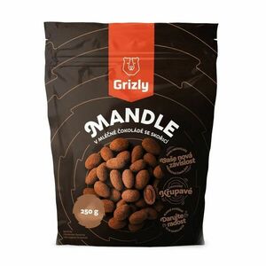 Grizly Mandle v mléčné čokoládě se skořicí 250 g obraz