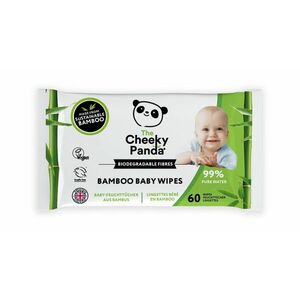 Cheeky Panda Vlhčené ubrousky 100% rozložitelné 60 ks obraz