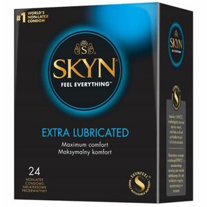 SKYN Bezlatexové kondomy extra lubrikované (24 ks) obraz