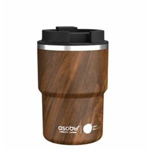 ASOBU MINI PICK-UP cestovní termohrnek WOOD 350 ml obraz