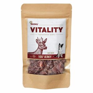 Akinu VITALITY Jerky srnec pamlsek pro psy 50 g obraz