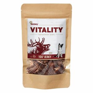 Akinu VITALITY Jerky jelen pamlsek pro psy 50 g obraz