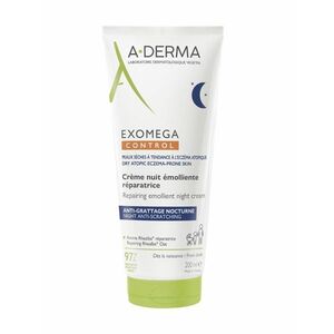 A-Derma Exomega Control Emolienční noční krém 200 ml obraz