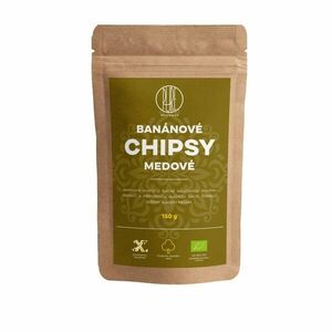 BrainMax Pure Banánové chipsy medové BIO 150 g obraz