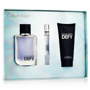 Calvin Klein Defy EDT 100 ml + EDT MINI 10 ml + SG na tělo i vlasy 100 ml M (White Cover with Bottle) obraz