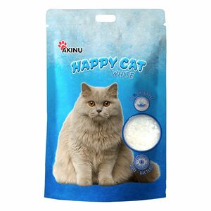 Akinu HAPPY CAT silika gel bílý stelivo pro kočky 16 l obraz