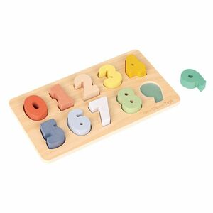 New Classic Toys Vkládací dřevěné puzzle - čísla od 0 do 9 obraz