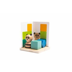 BS Toys Logické puzzle - Panda obraz