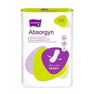 Matopat Absorgyn 28 x 9 cm porodnické vložky bez fólie 20 ks obraz