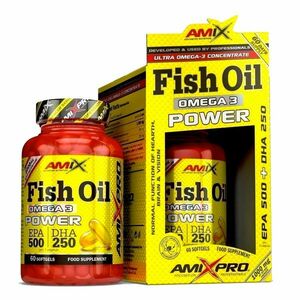 Amix Nutrition Fish Oil Omega 3 Power - 60 kapslí obraz