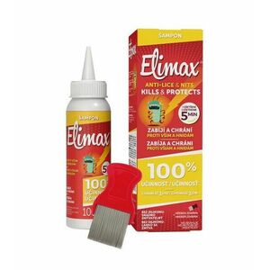 Elimax Šampon proti vším a hnidám 100 ml + hřeben obraz