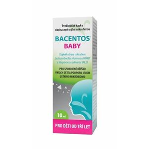 BACENTOS Baby Orální probiotické kapky 3+ 10 ml obraz